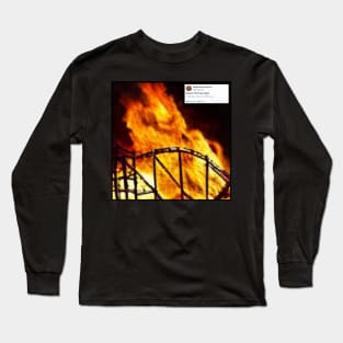 Rollercoaster Death Long Sleeve T-Shirt